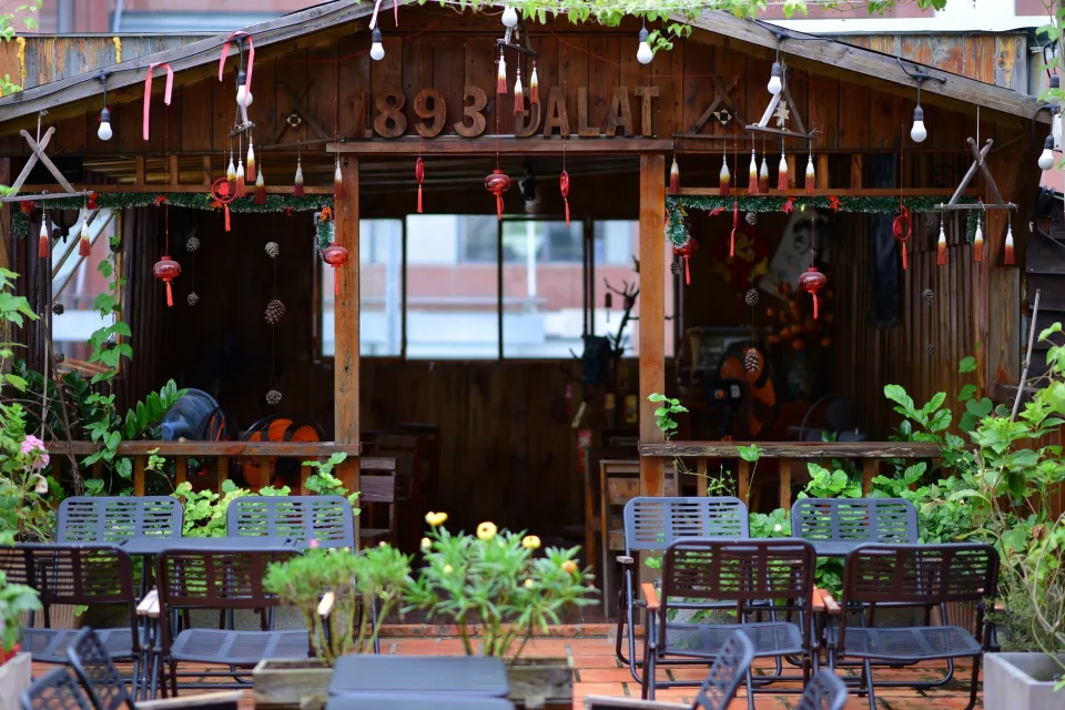 Lối vào homestay